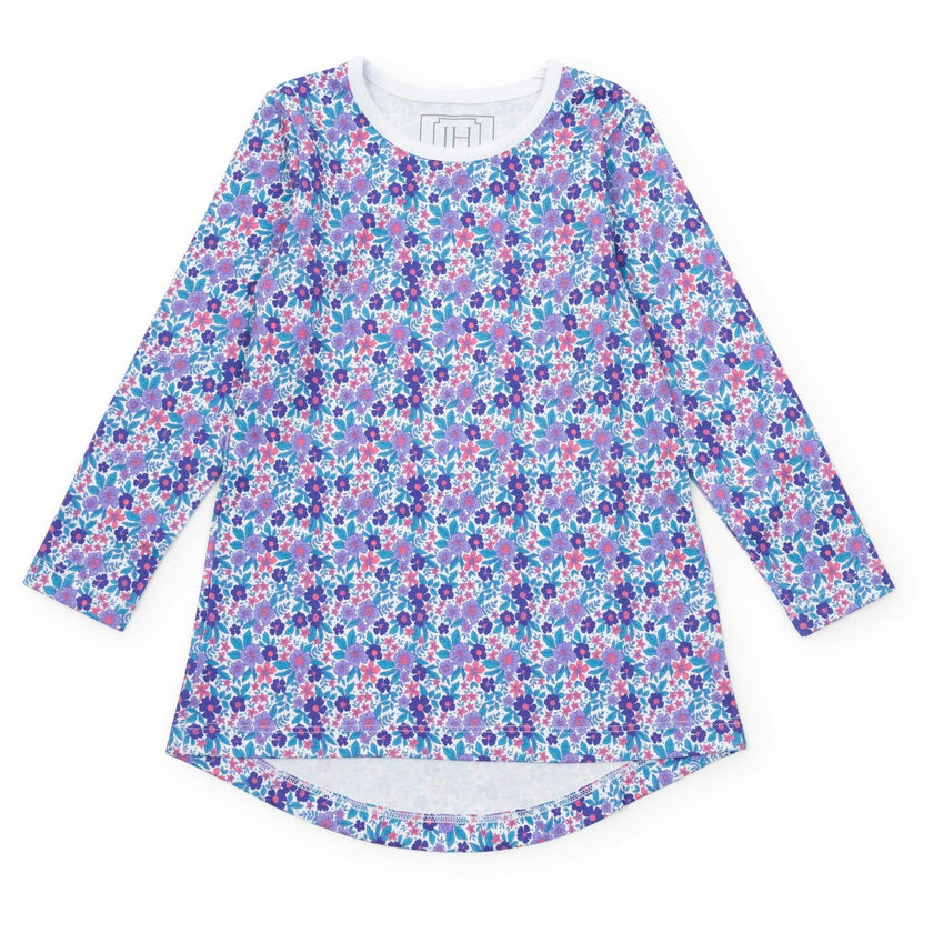 Berkeley Girls' Shirt Dress Blackberry Floral