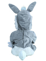 Gray Fluffy Bunny Costume for Babies and Toddlers