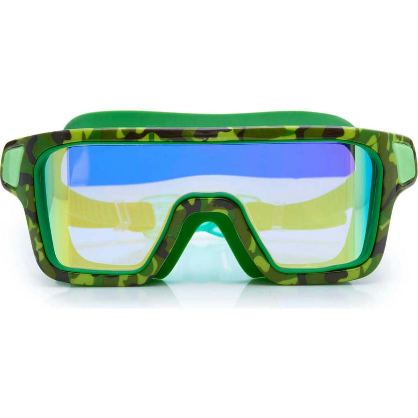 Green Camo Youth Novelty Swim Goggle