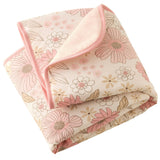 QUINN Reversible Light Weight Quilted Baby Blanket