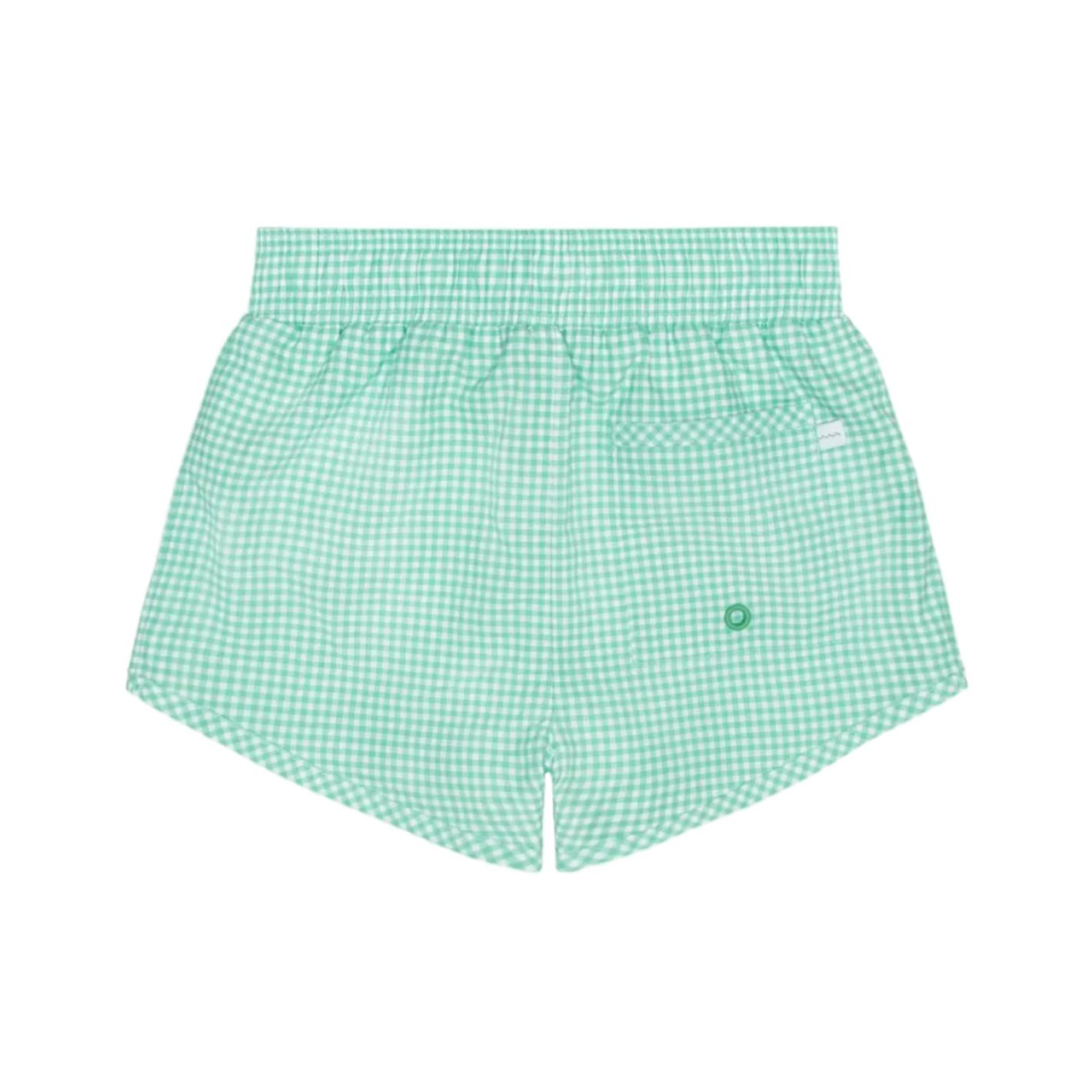 boys gustavia gingham boardie