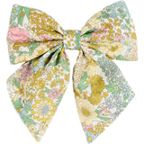 Charlotte Floral Large Bow Hair Clip