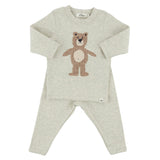 Shaggy Applique L/S 2pc Set