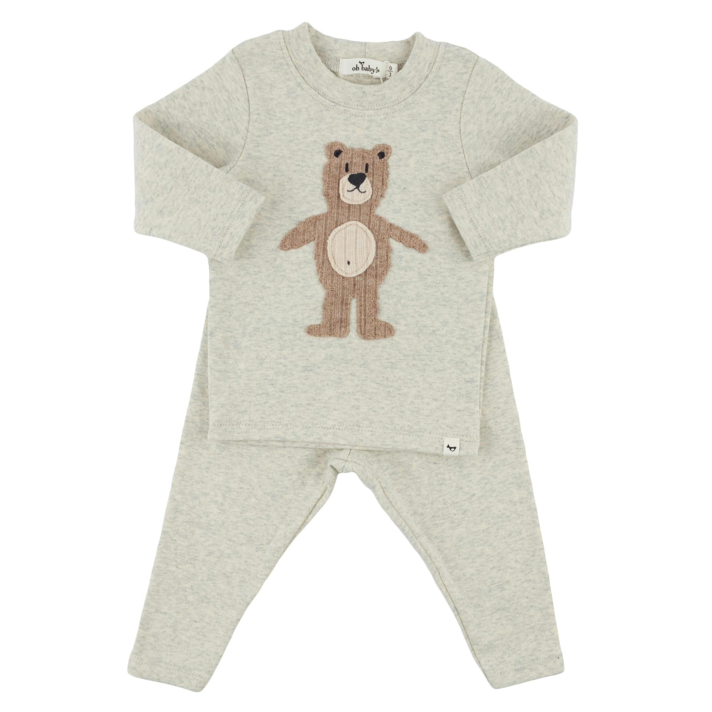 Shaggy Applique L/S 2pc Set