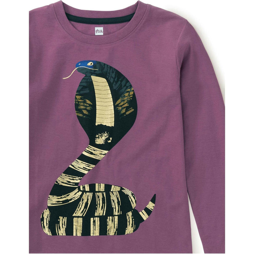 Spitting Cobra Tee, Purple