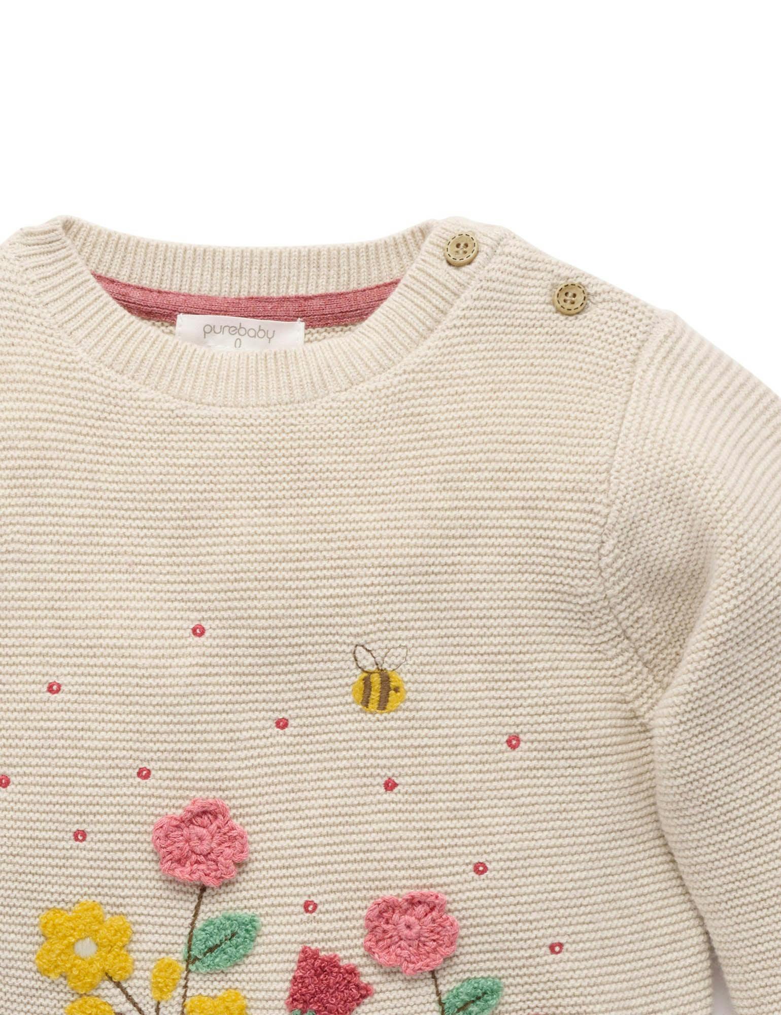 Woodland Jumper Wheat melange