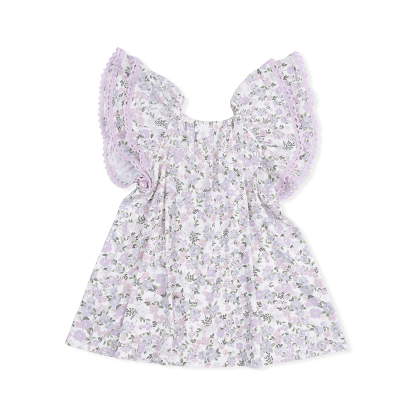 Shannon Floral - V-Neck Dress and Bloomer