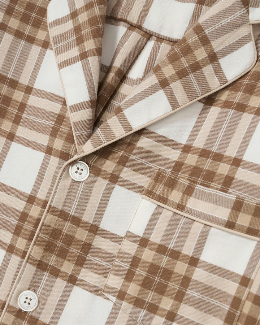 Women's Twill Pajama Set in Cotswolds Tartan