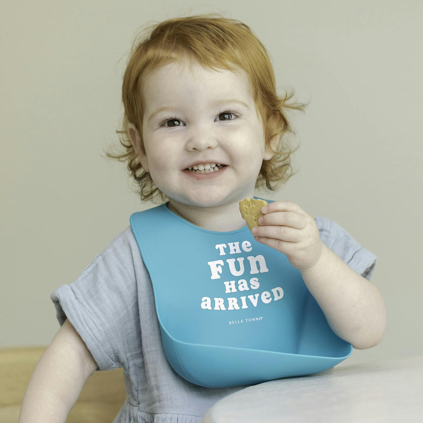 The Fun has Arrived Wonder Adjustable Silicon Bib