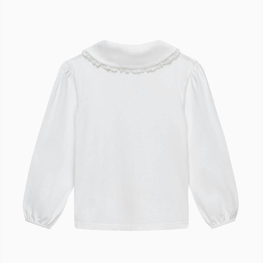 Evelyn Lace Jersey Top