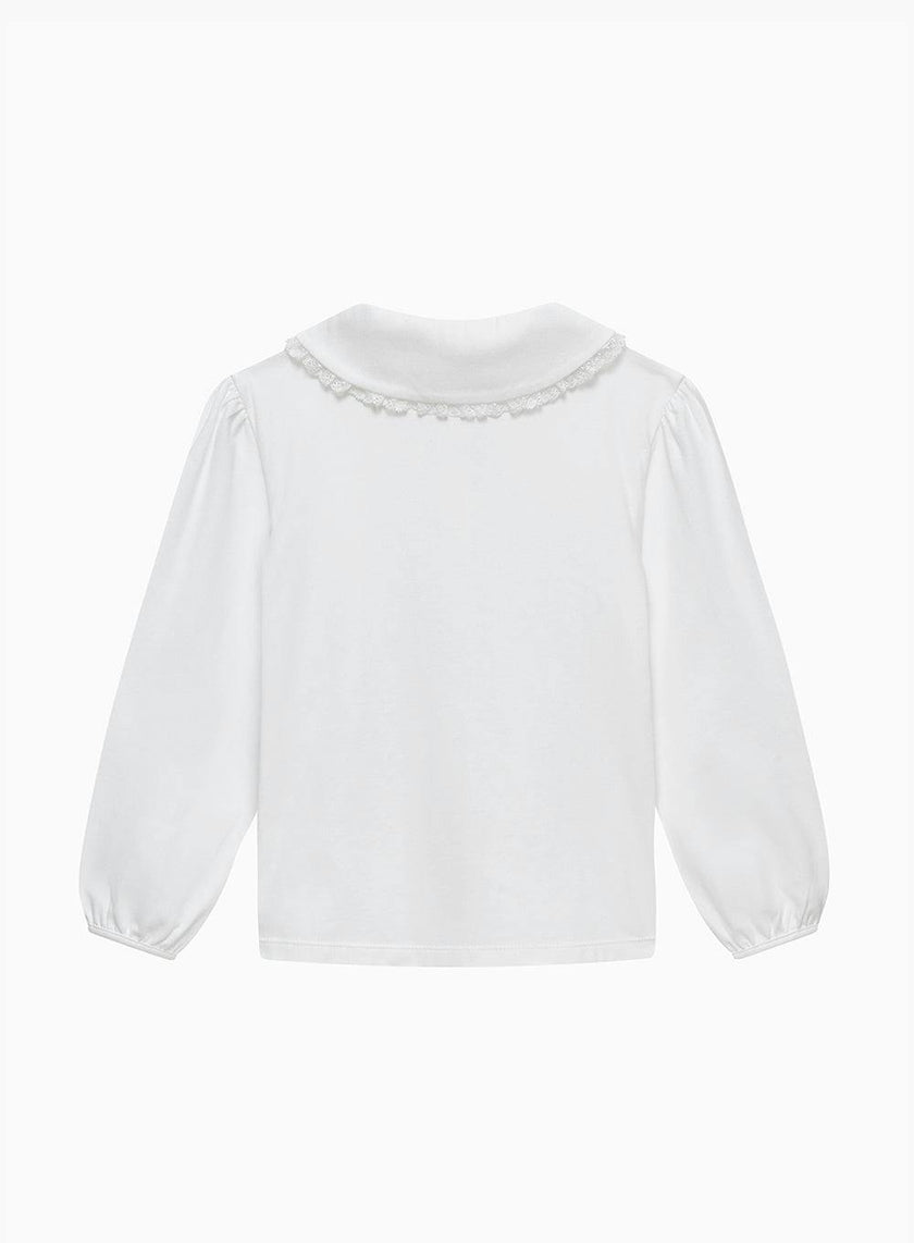 Evelyn Lace Jersey Top