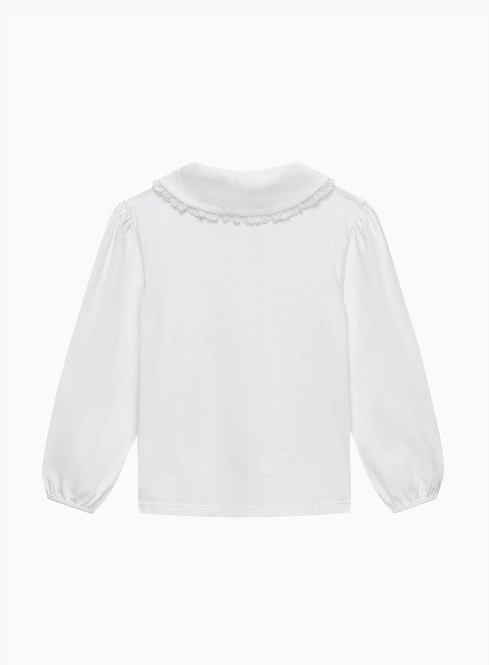 Evelyn Lace Jersey Top