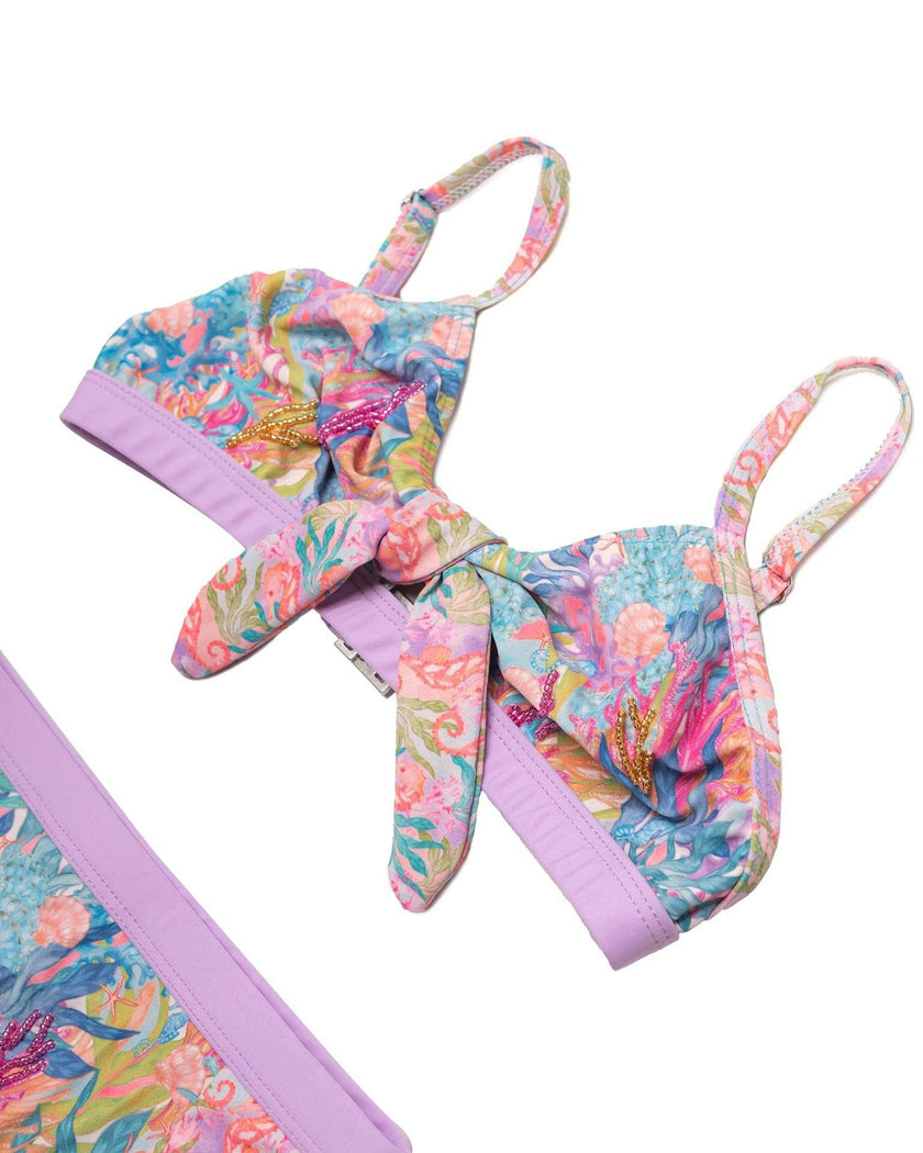 Hand Beaded 3 Piece Swim Set
