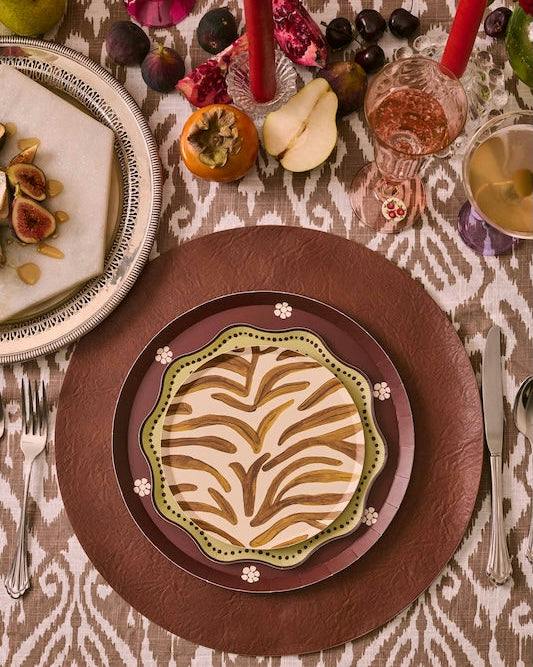 Sable Hors d'Oeuvres Plate Set - Gold