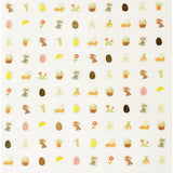 Bunnies In The Garden Nail Stickers