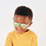 Polarized Keyhole: Seafoam Mirrored Lens