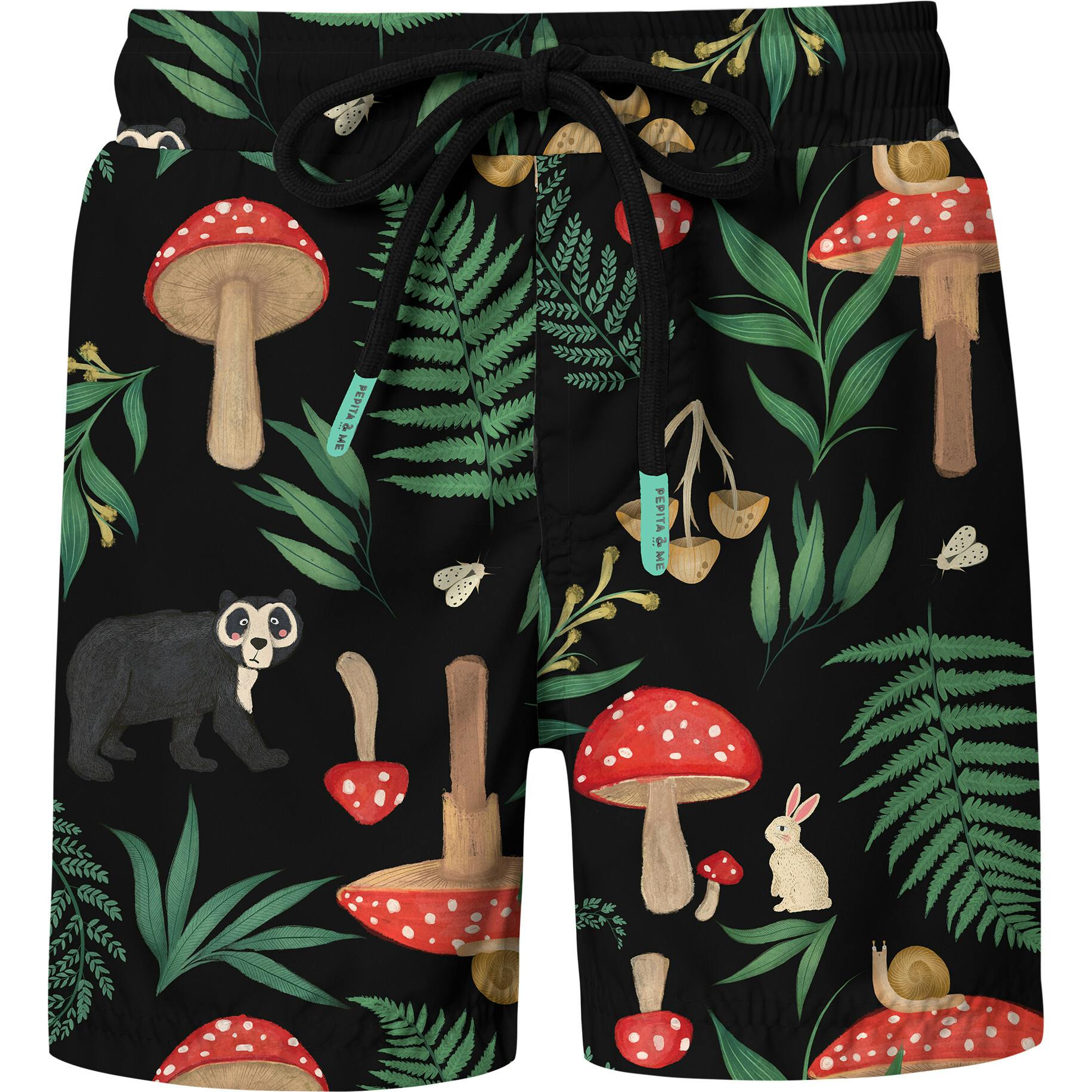 EL BOSQUE DE ALBEART NEGRO - SWIMSHORTS