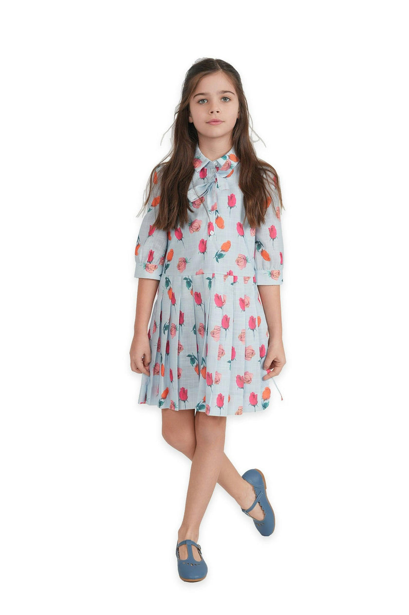Loose Dress With Pleats