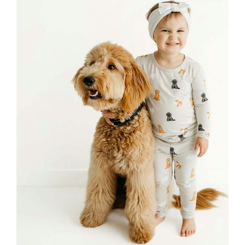 Toddler Pajama Set, Fluffy Dog