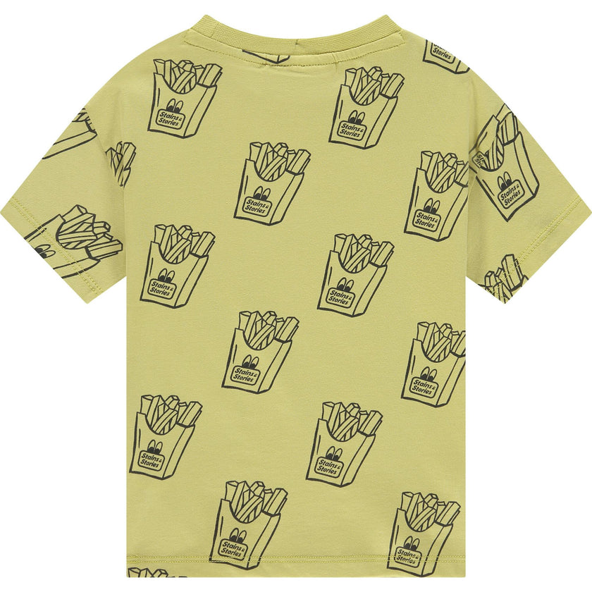 Allover French Fry Short Sleeve T-Shirt