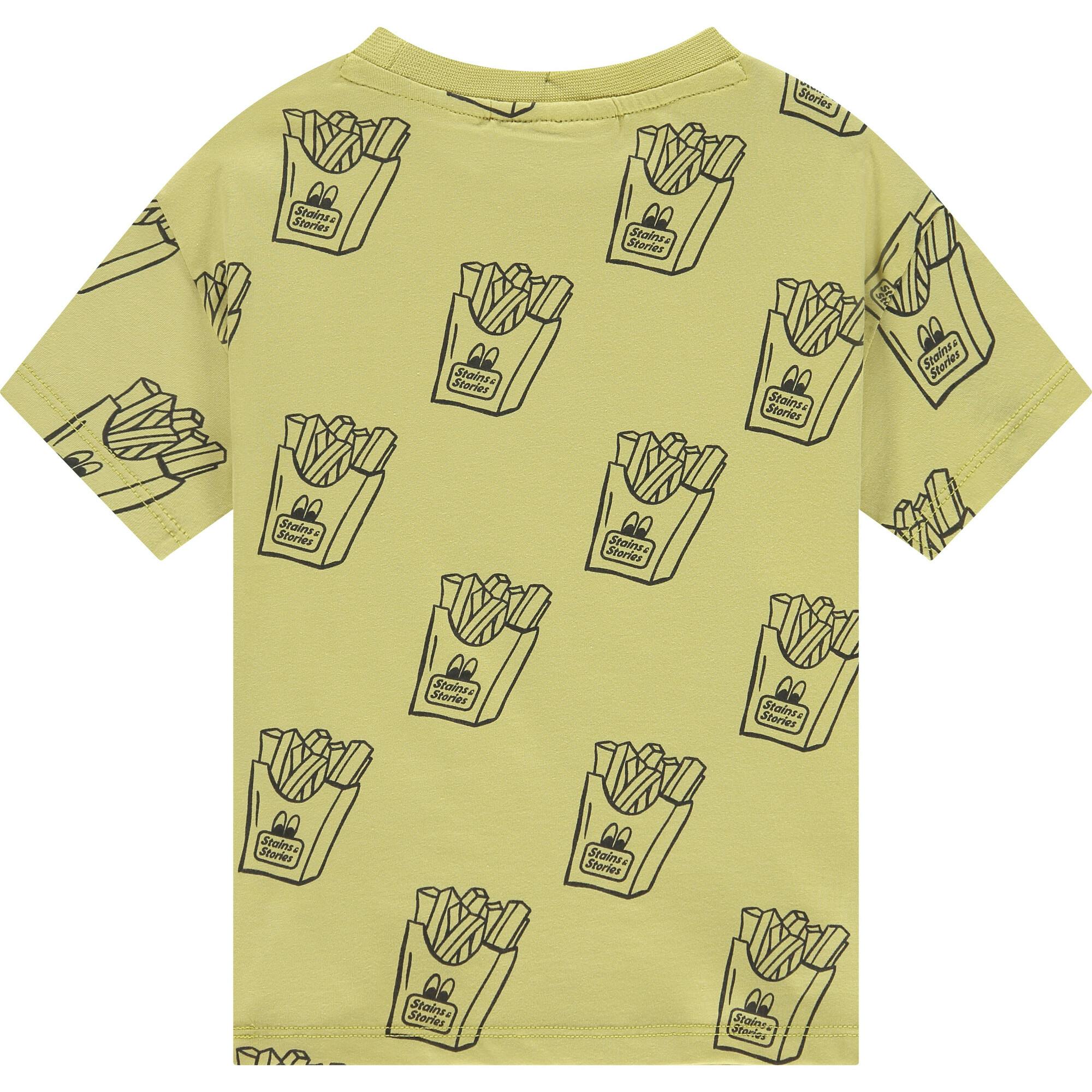 Allover French Fry Short Sleeve T-Shirt