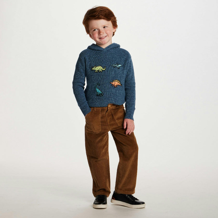 Kids Wide Leg Corduroy Pants