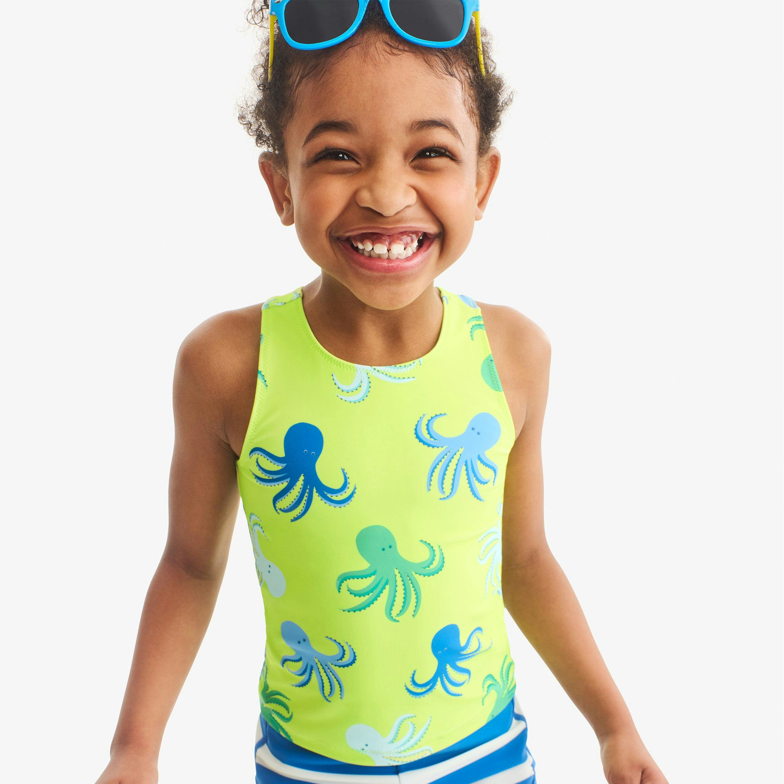 Kids swim tank in octopus pals