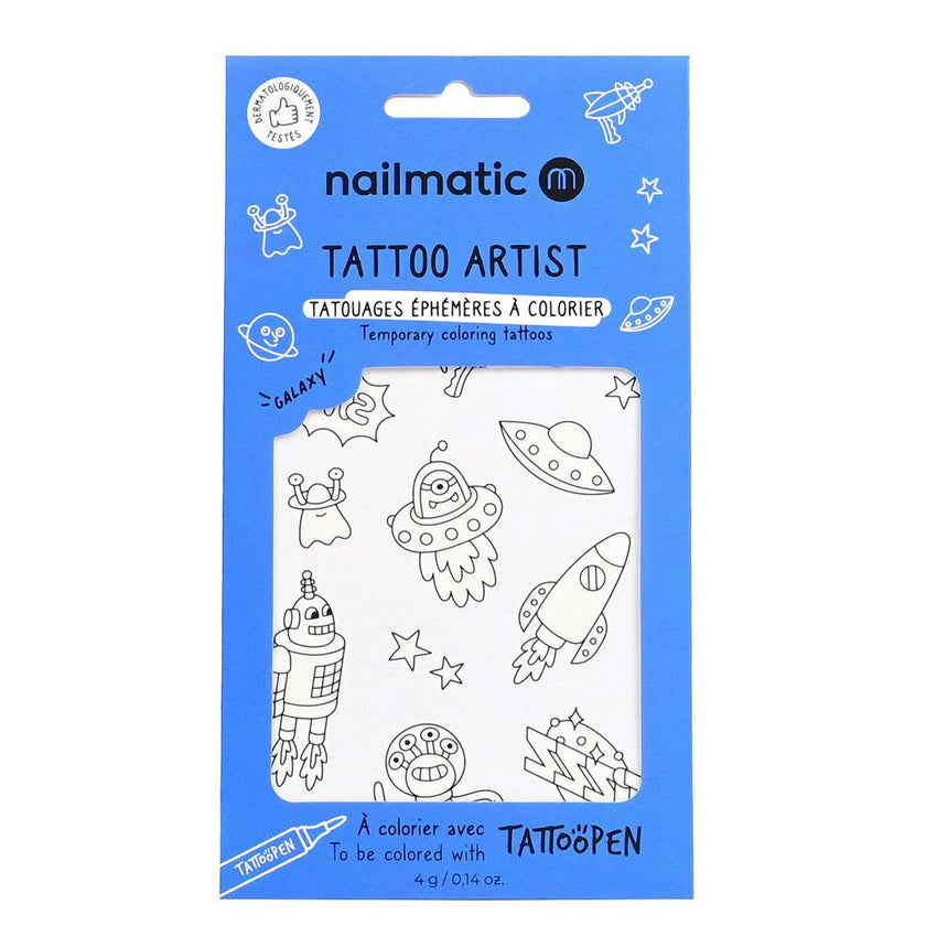Tattoo Temporary for Kids GALAXY