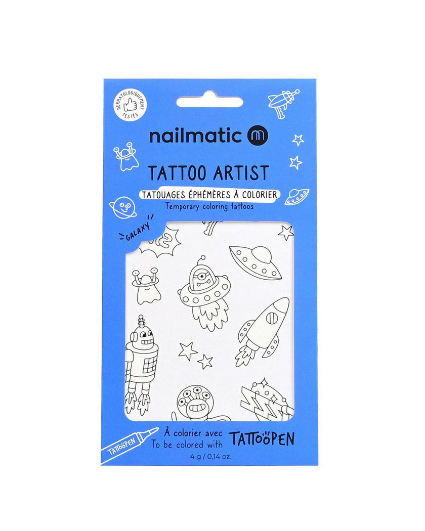 Tattoo Temporary for Kids GALAXY