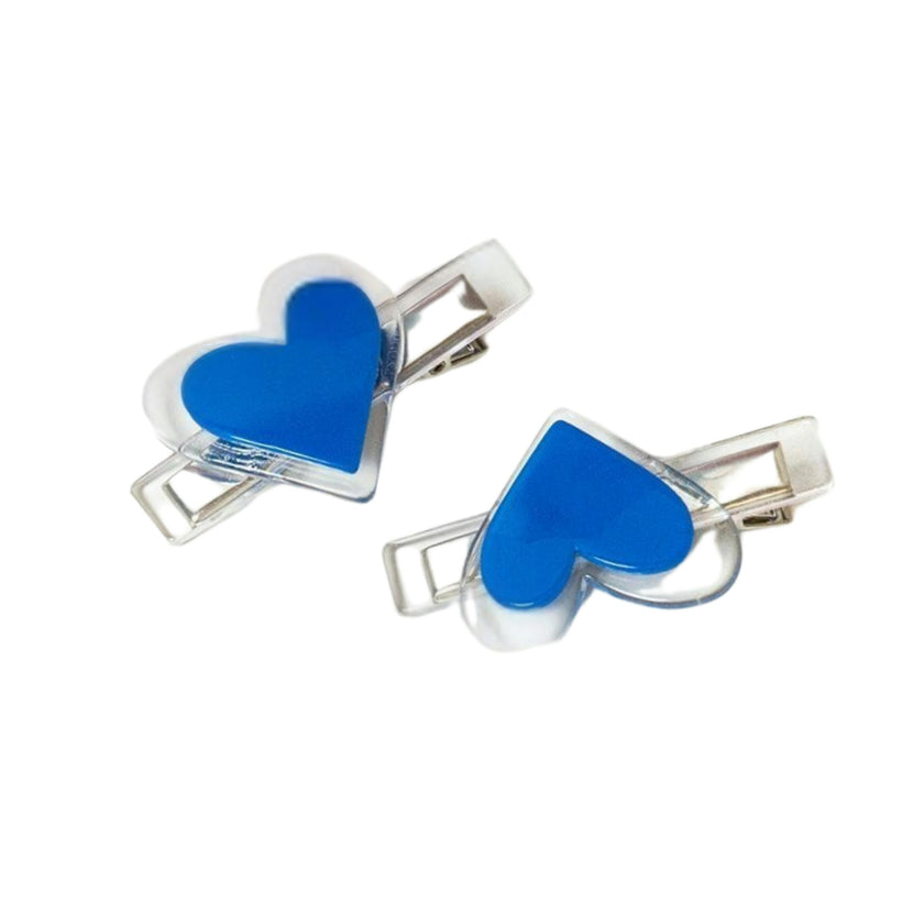 Agatha Heart Hair Clips
