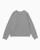 Womens Recycled Fleece Sweatshirt - Recycled Fleece - Heather Grey