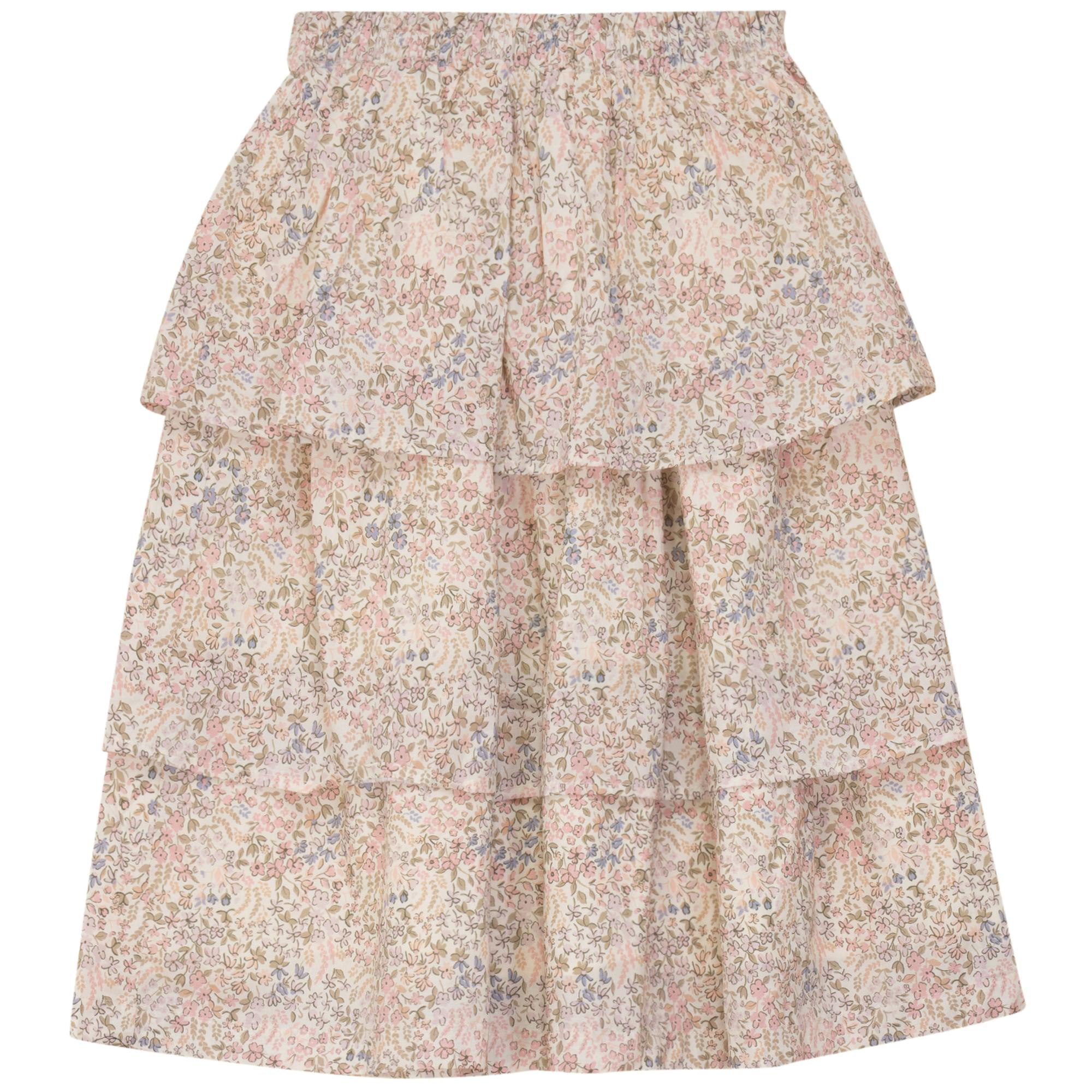 Floral Print Skirt