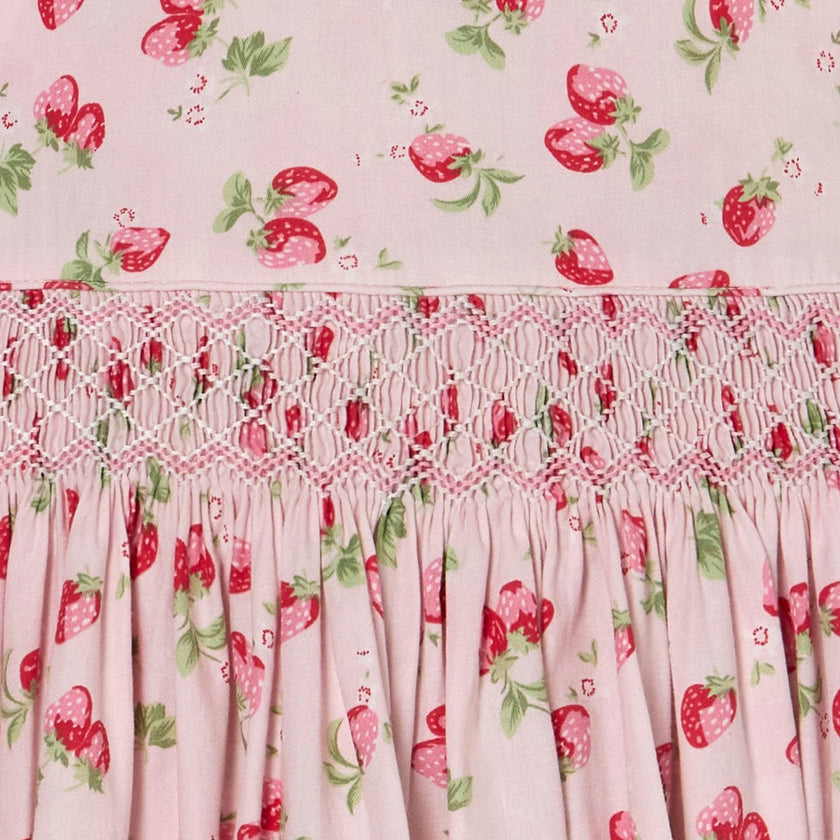 Hand-Smocked Girls Dress - Fayla