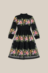 Mini Sicily Dress in Moody Vivid Floral