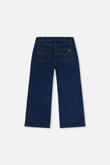 Jeggings with Lurex Navy Blue Denim