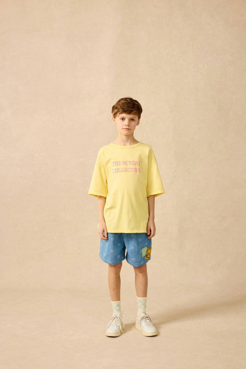 Organic Sunday Tee in Laffy Taffy