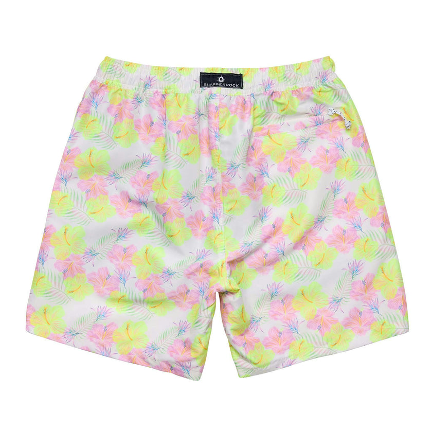 Mens Aloha Vacay Recycled Swim Short