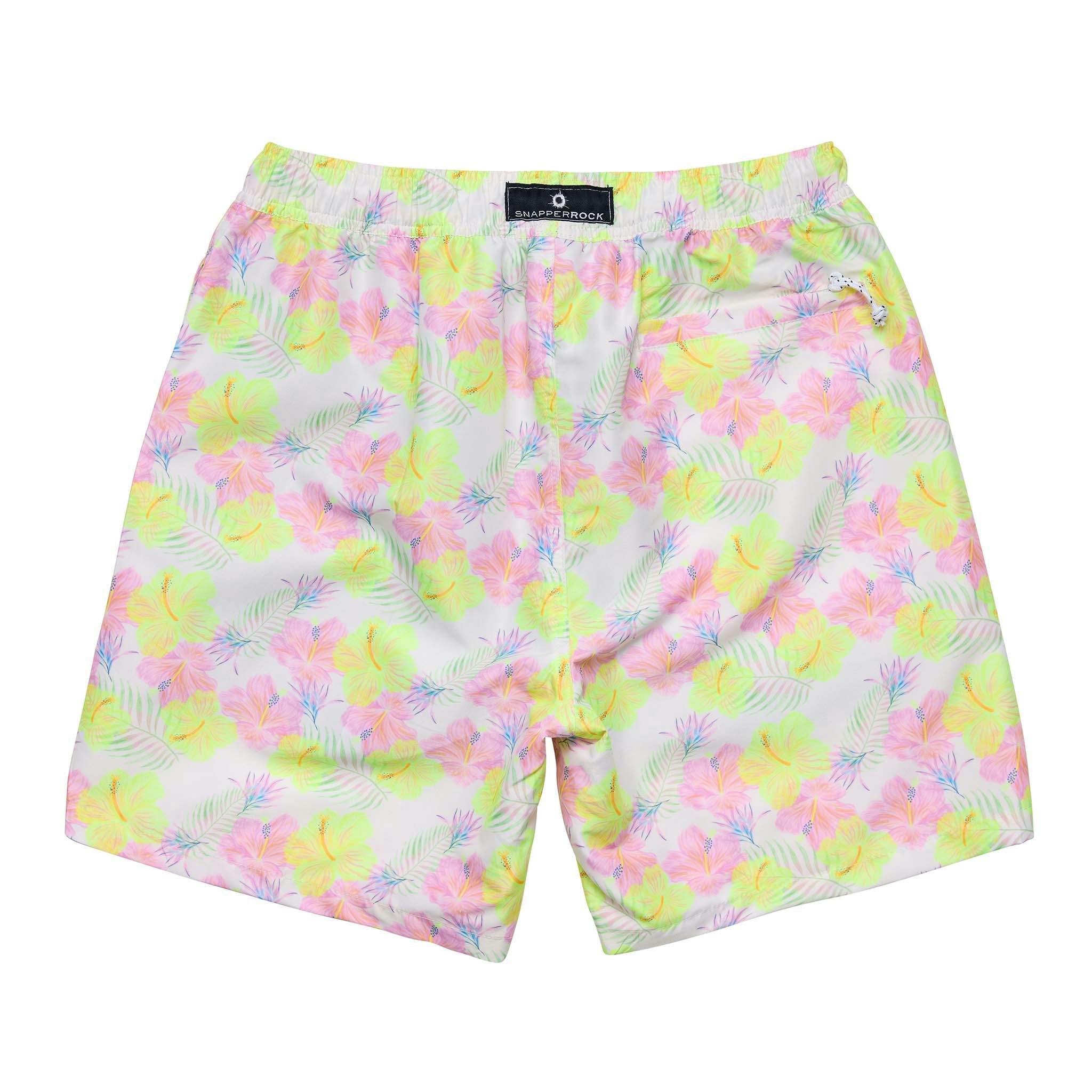 Mens Aloha Vacay Recycled Swim Short