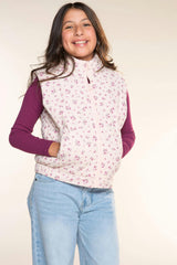 Relaxed Cuorduroy Puffer Vest