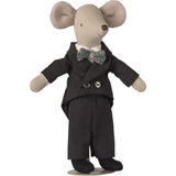 Wedding mice couple in box, Mum and dad