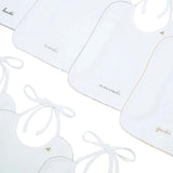Embroidered Day Of The Week Bibs