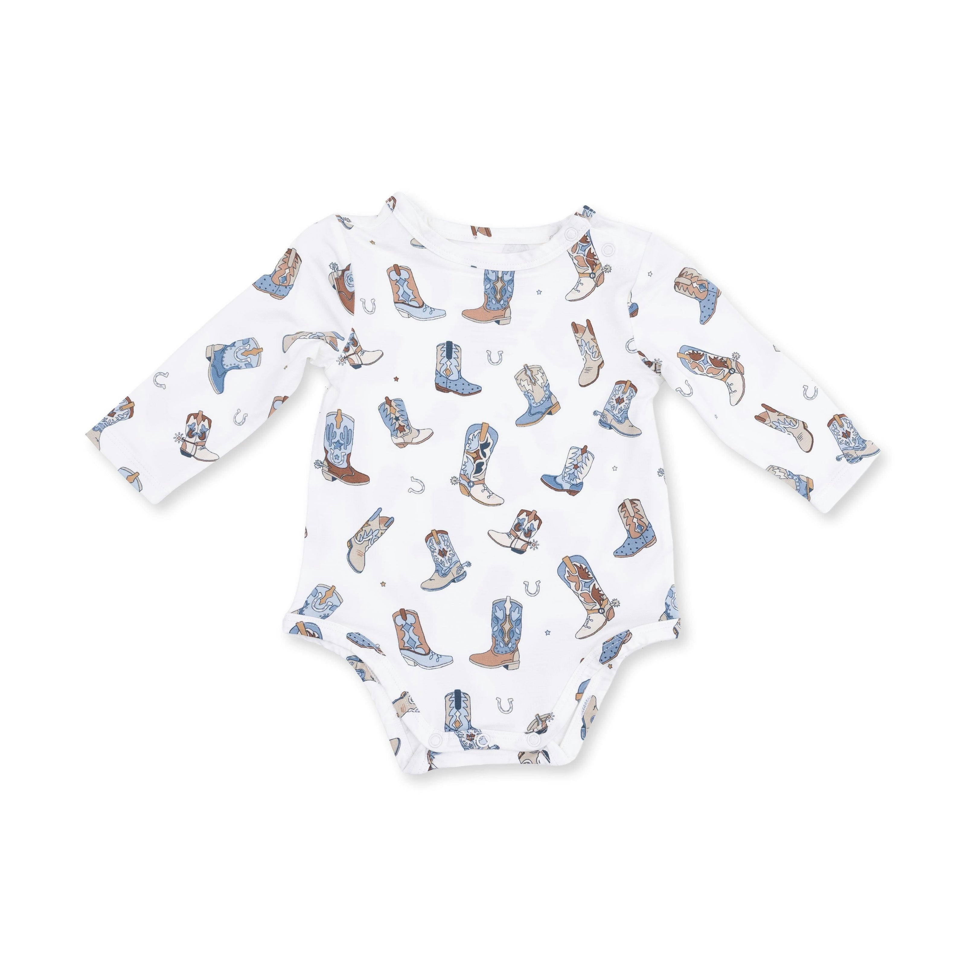 Buckaroo Boots - Long Sleeve Bodysuit