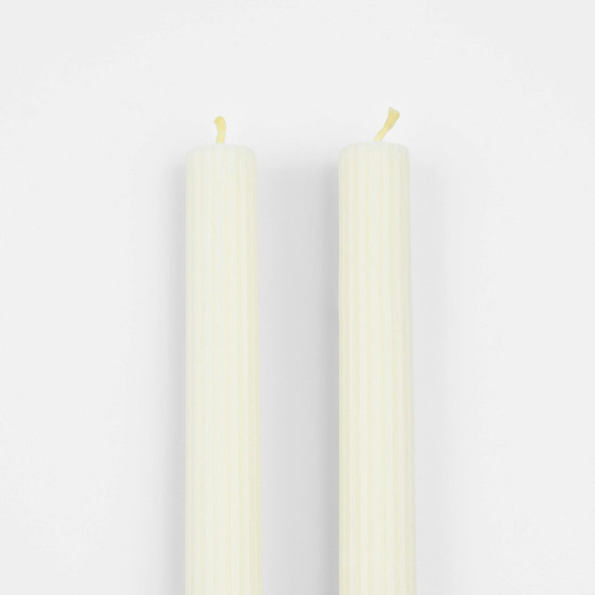 Ivory Table Candles