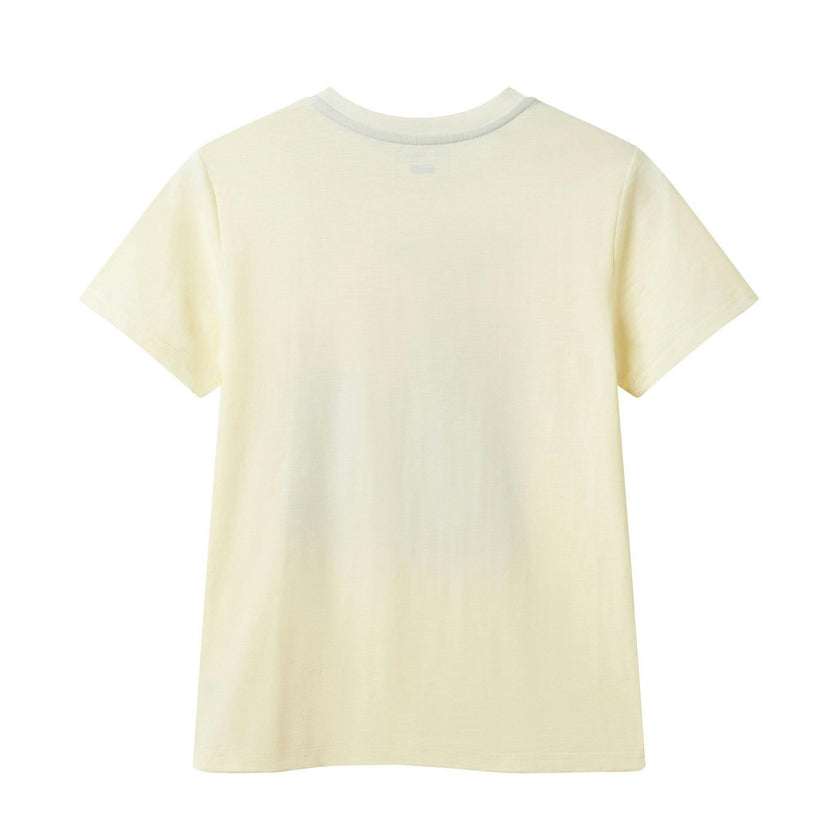 Big Kid Boys Graphic Tee | White Palm Tree