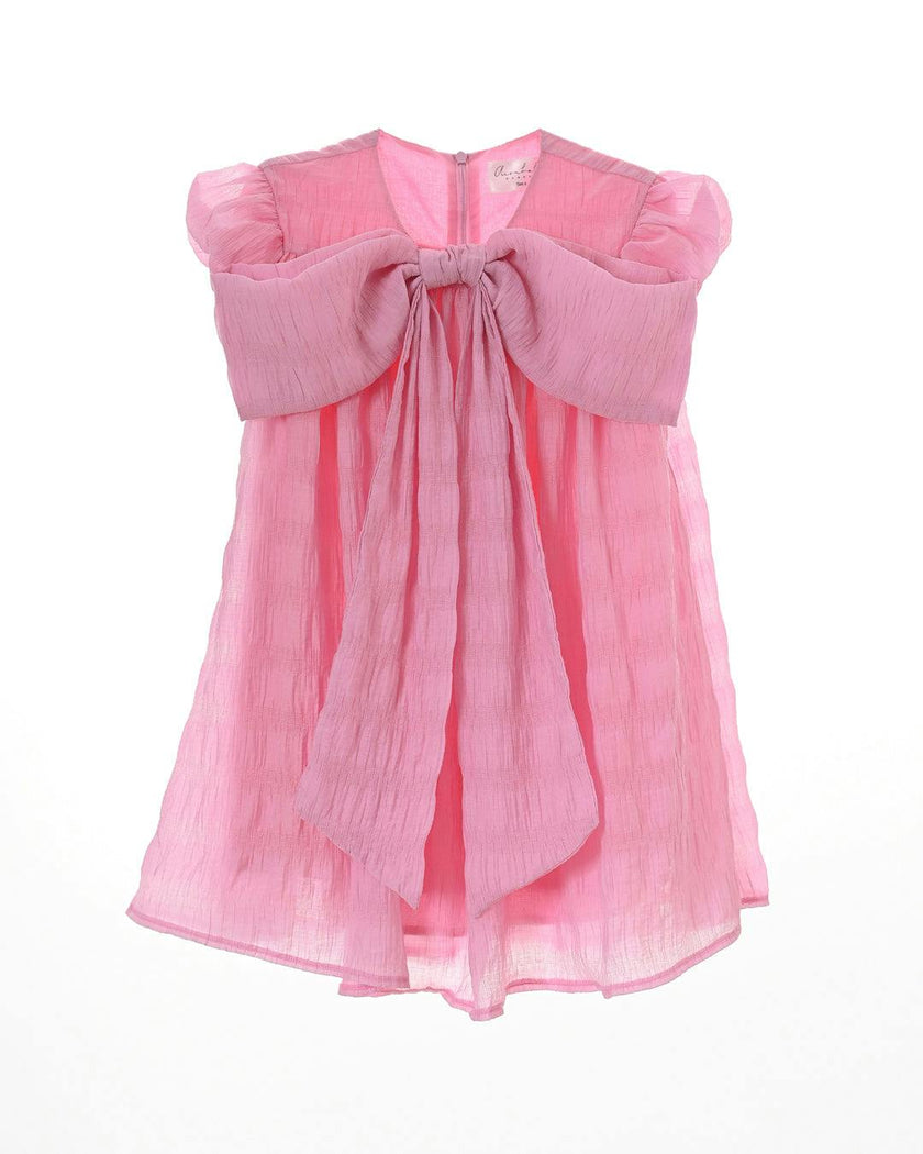 Sunlit dress (flamingo-pink)