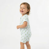 Bluebell Bows Short Sleeve & Shorts Bamboo Sleeper