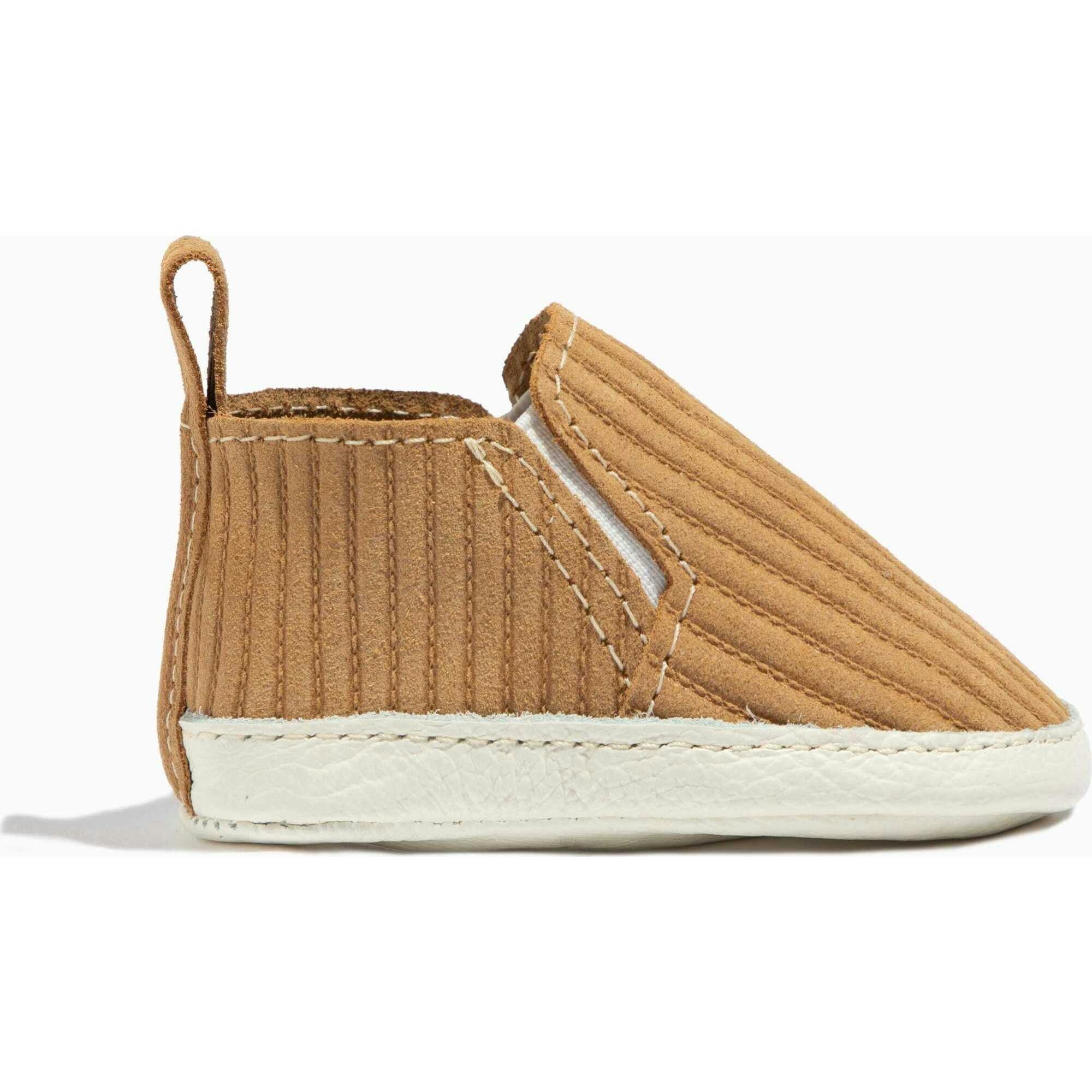 Platinum Slip On Baby Shoe