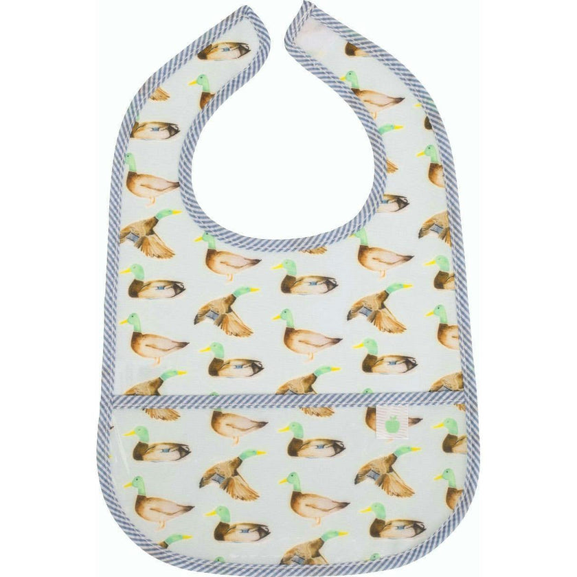 The Wipe It Bib in Mallards