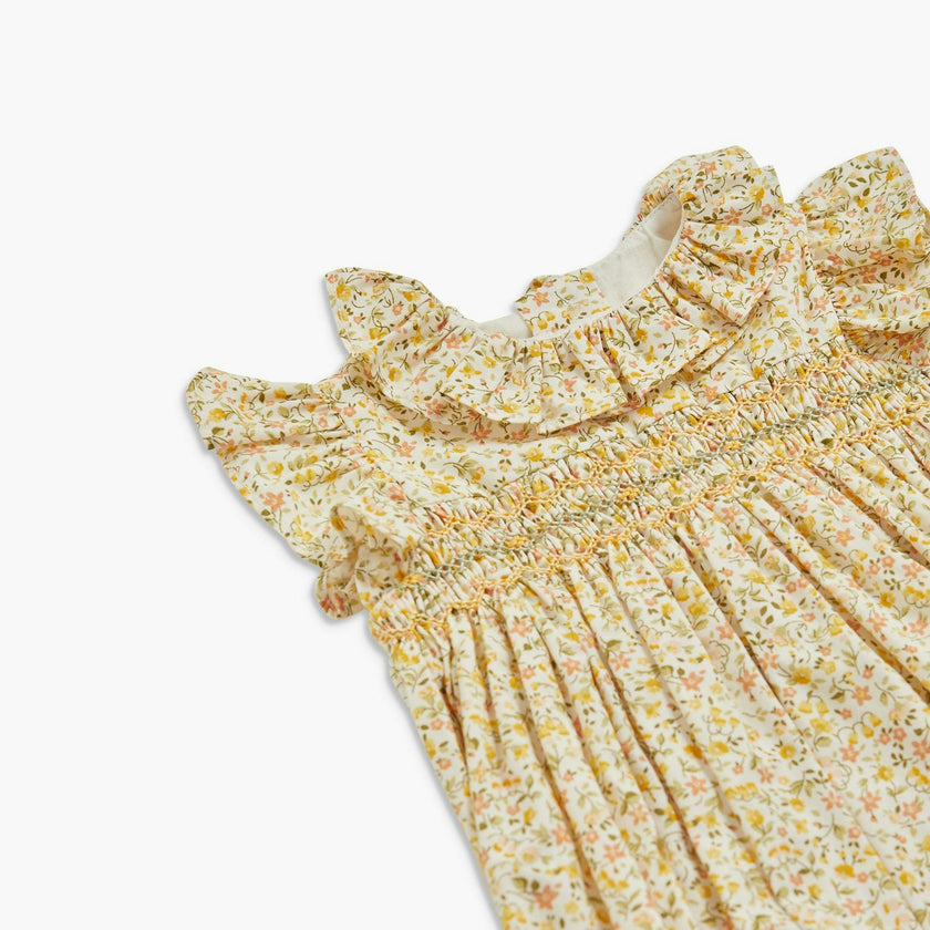 Lucella Romper Yellow Green Floral