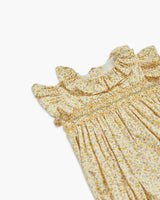 Lucella Romper Yellow Green Floral